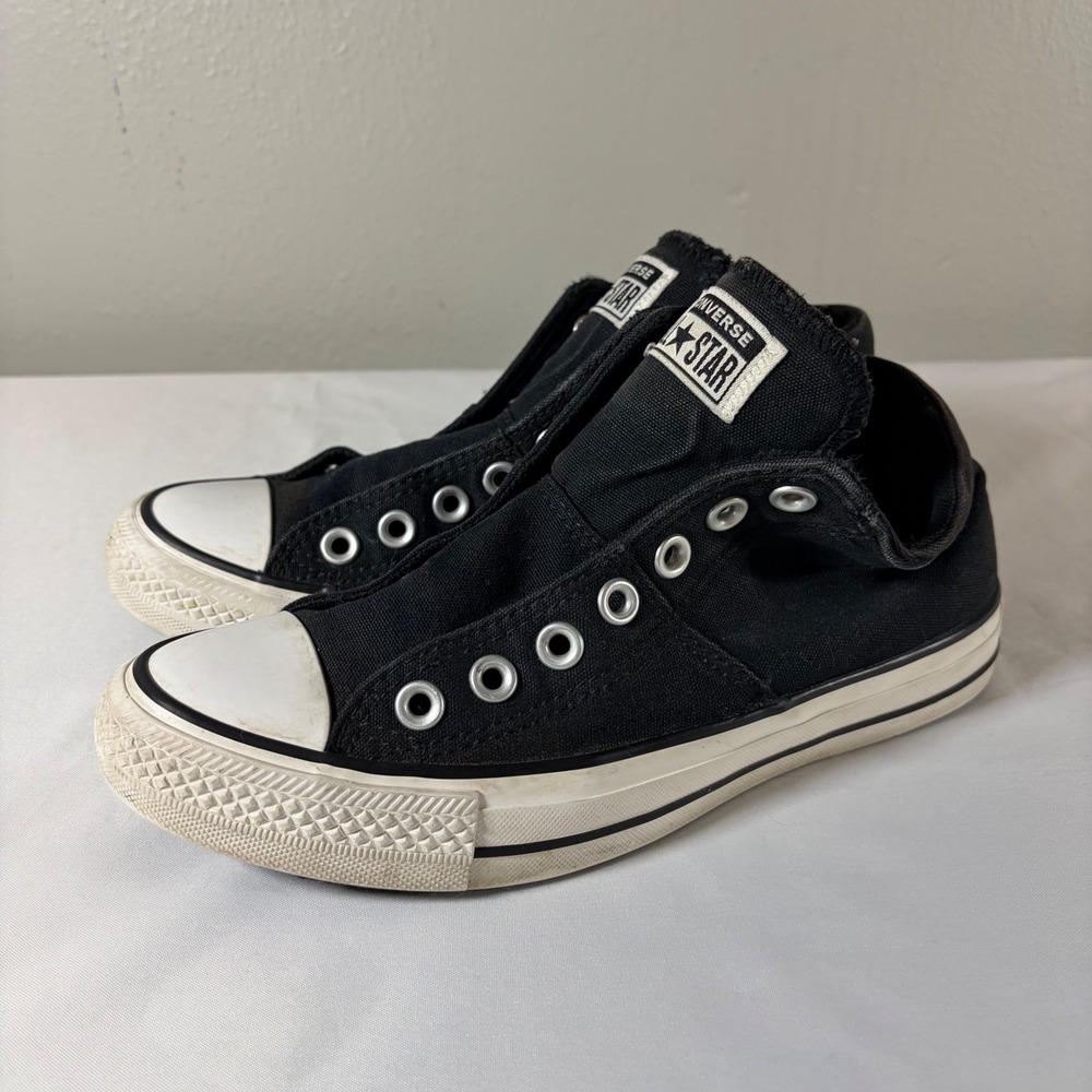 Converse Chuck Taylor All Star Madison Mid Top Black Sneakers Womens 7 563512F